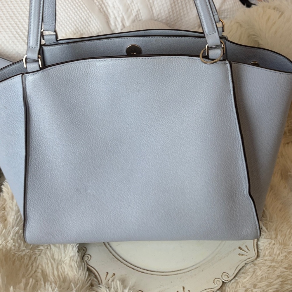 Kate Spade Light Blue Tote Shoulder Bag - Picture 9 of 16